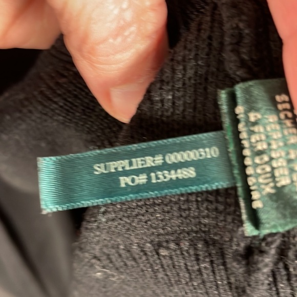 Lauren Ralph Lauren Activewear mock neck cardigan zipper closure sweater size M - Picture 5 of 10